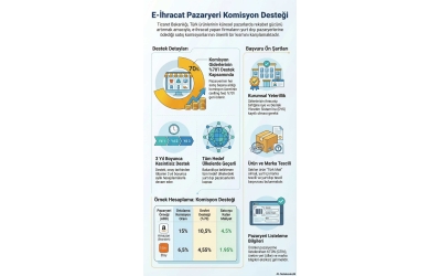 E-İhracatta Pazaryeri Komisyon Desteği