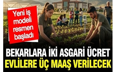 40 bin gence yeni iş modeli resmen başladı: İki asgari ücret maaş verilecek