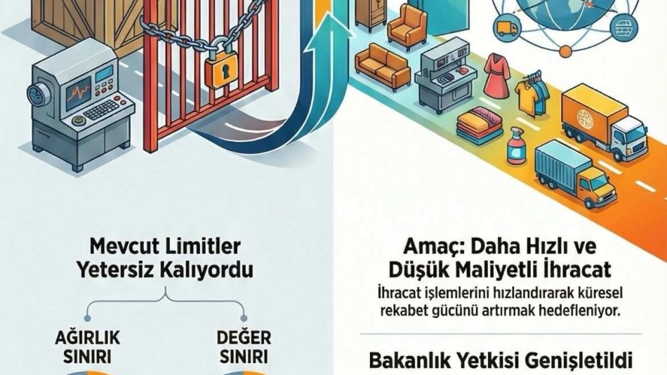 E İhracatta Yeni Dönem "Gümrük Limitleri Arttırıldı"