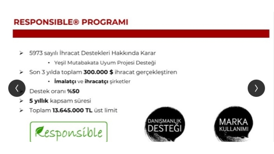 Yeşil Dönüşüme Destek!