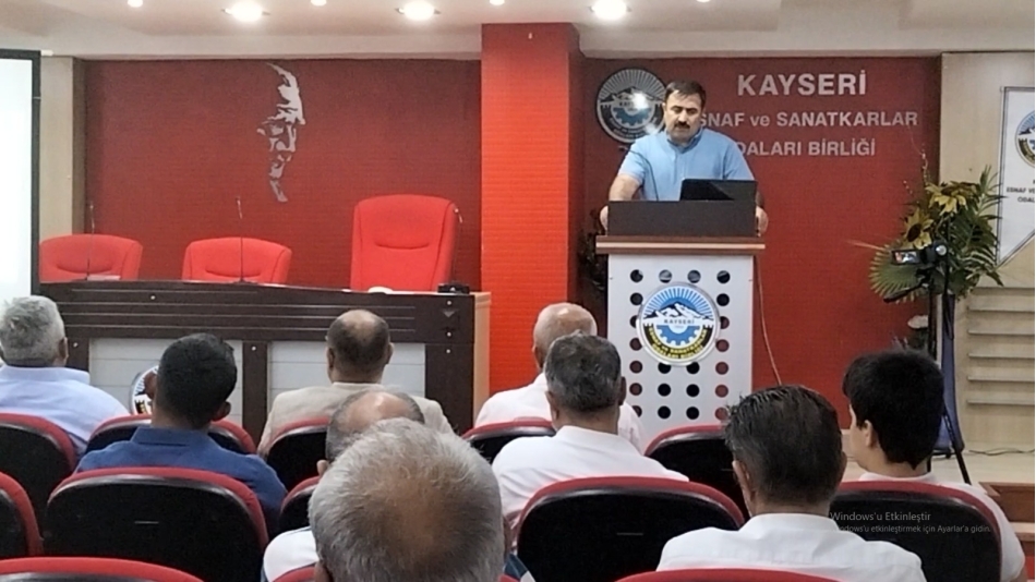 Kayseri 2025-2025 Toplantılar